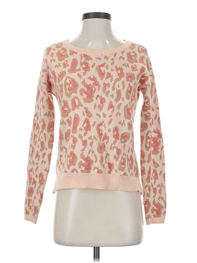 Pre-owned Maison Jules Pullover Sweater In Pink