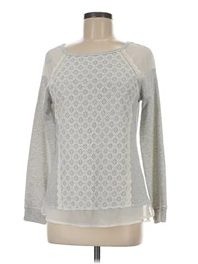 Pre-owned Maison Jules Pullover Sweater In Silver