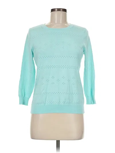 Pre-owned Maison Jules Pullover Sweater In Teal