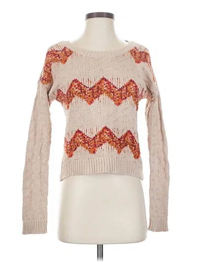 Pre-owned Maison Jules Pullover Sweater In White