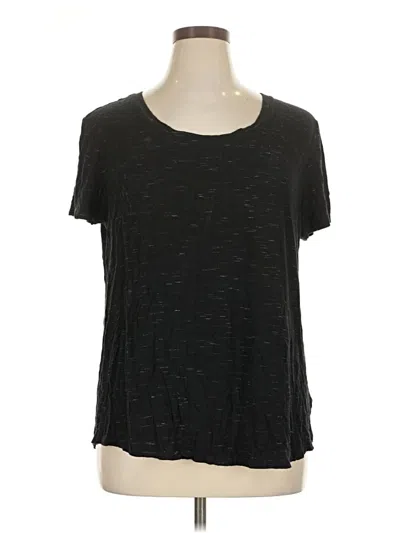Pre-owned Maison Jules Short Sleeve T-shirt In Black