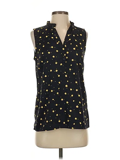Pre-owned Maison Jules Sleeveless Blouse In Black