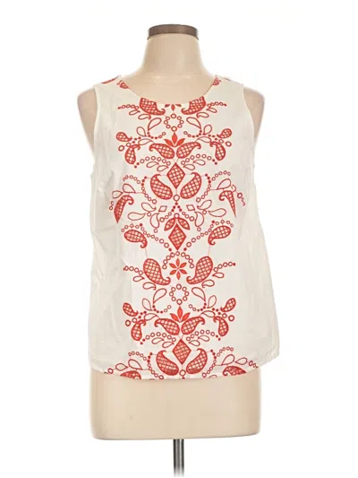 Pre-owned Maison Jules Sleeveless T-shirt In Ivory