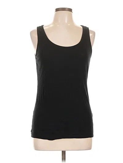 Pre-owned Maison Jules Tank Top Black Strapless Neckline Tops