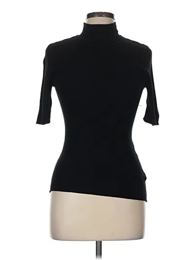 Pre-owned Maison Jules Turtleneck Sweater In Black