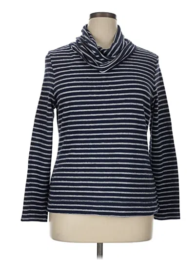 Pre-owned Maison Jules Turtleneck Sweater In Blue