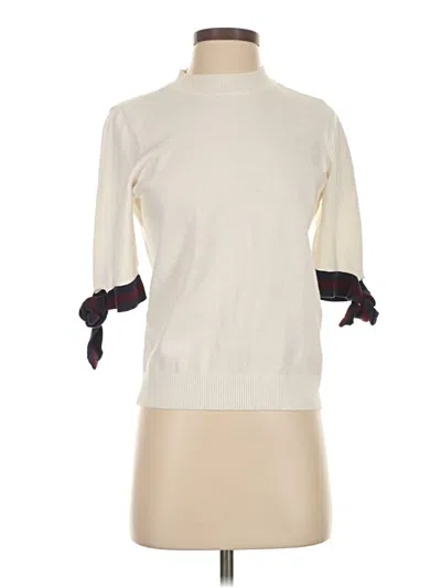 Pre-owned Maison Jules Turtleneck Sweater In Ivory