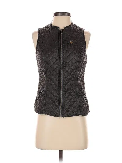 Pre-owned Maison Jules Vest In Brown