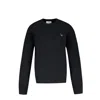 Maison Kitsuné Fox Head Patch Comfort Sweatshirt In Black
