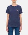 MAISON KITSUNÃ© FOX HEAD PATCH REGULAR TEE SHIRT