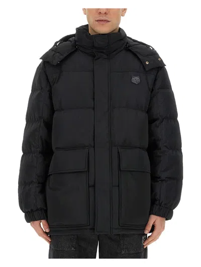 MAISON KITSUNÉ MEN'S JACKET WITH LOGO