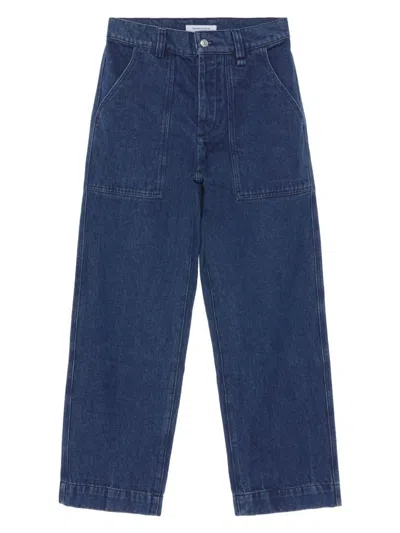 Maison Kitsuné Men's Workwear Pants In Wshindigo