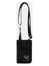 Maison Kitsuné Nylon Neck Pouch In Black