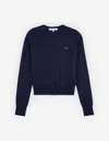 MAISON KITSUNÃ© WOMEN'S BABY FOX WOOL CARDIGAN