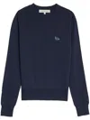 Maison Kitsuné Sweater In Blue