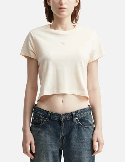 Maison Kitsuné Baby Fox Baby T-shirt In Neutral