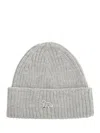Maison Kitsuné Baby Fox Beanie Hats Grey In Gray