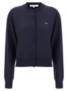 Maison Kitsuné Baby Fox Patch Regular Cardigan-s Nd Maison Kitsune Female