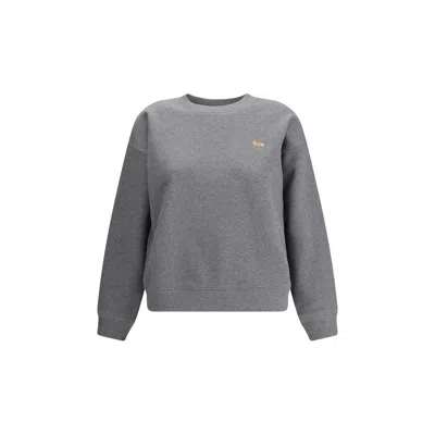 Maison Kitsuné Baby Fox Comfort Sweatshirt In Black