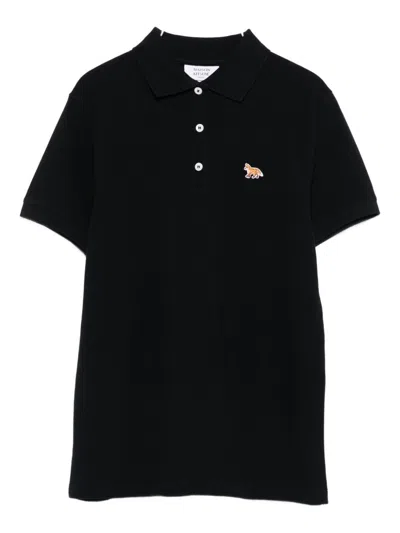 MAISON KITSUNÉ MAISON KITSUNE' BABY FOX COTTON POLO SHIRT