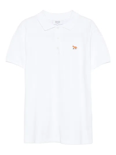 MAISON KITSUNÉ MAISON KITSUNE' BABY FOX COTTON POLO SHIRT