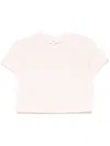 Maison Kitsuné T-shirt With Baby Fox Application In Pink