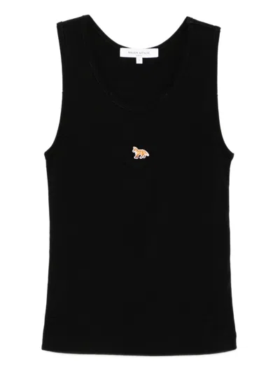 MAISON KITSUNÉ BABY FOX COTTON TANK TOP
