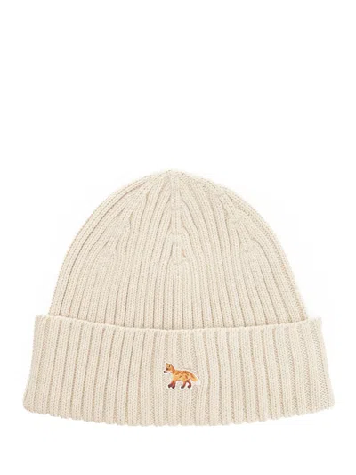 Maison Kitsuné Baby Fox Hats Beige