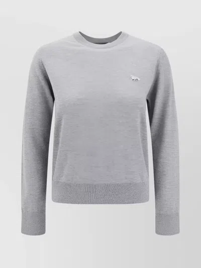MAISON KITSUNÉ BABY FOX KNIT SWEATER