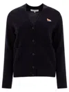 Maison Kitsuné Maison Kitsune V-neck Patch Logo Cardigan