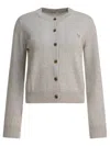 Maison Kitsuné Baby Fox Knitwear Beige In White