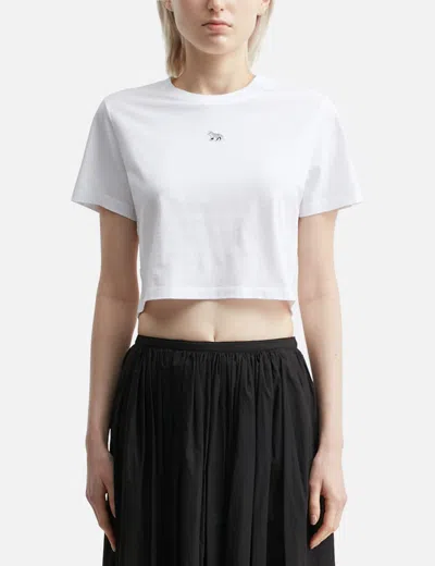 Maison Kitsuné Baby Fox Patch Baby T-shirt In P100