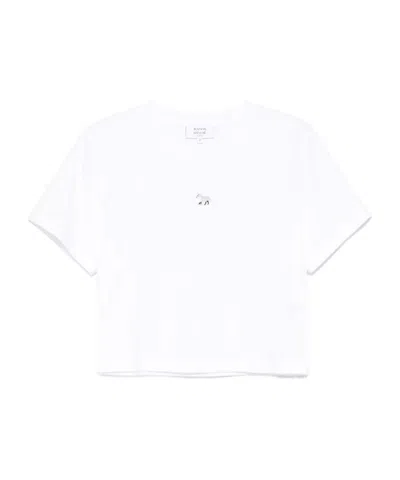 MAISON KITSUNÉ BABY FOX-PATCH BABY T-SHIRT