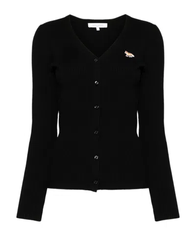 MAISON KITSUNÉ BABY FOX PATCH CARDIGAN