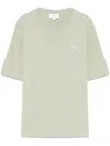 Maison Kitsuné Baby Fox-patch T-shirt In Green