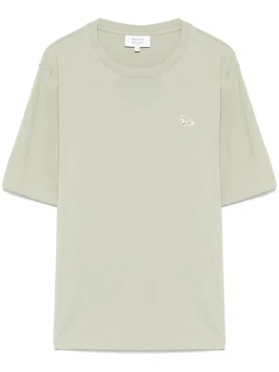 Maison Kitsuné Baby Fox Patch Comfort Tee-shirt In Green