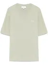 Maison Kitsuné Baby Fox-patch T-shirt In Court Green
