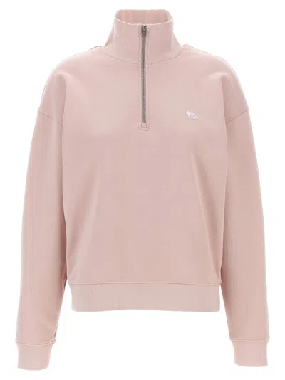 Maison Kitsuné Baby Fox Sweatshirt In Pink