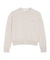 Maison Kitsuné Baby Fox Patch Regular Cardigan In White