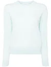 Maison Kitsuné Baby Fox Patch Regular Fit Jumper In Green