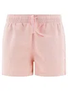 Maison Kitsuné Shorts Elastic Waistband Side Pockets
