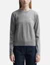 Maison Kitsuné Maison Kitsune Women's 'baby Fox Regular Fit Pullover In Grey