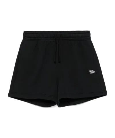 MAISON KITSUNÉ MAISON KITSUNÉ BABY FOX-PATCH DRAWSTRING SHORTS