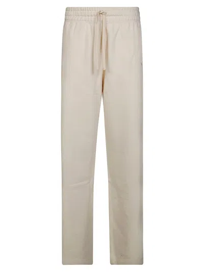 Maison Kitsuné Baby Fox Patch Sweatpants In Beige