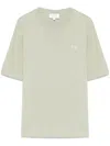 Maison Kitsuné Baby Fox-patch T-shirt In Green