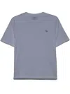 Maison Kitsuné White Crewneck Logo T-shirt In White