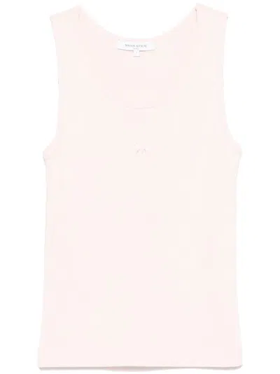 MAISON KITSUNÉ BABY FOX-PATCH TANK TOP