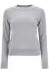 Maison Kitsuné Maison Kitsune Women's 'baby Fox Regular Fit Pullover In Grey
