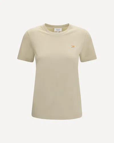 Maison Kitsuné Baby Fox Regular Tee-shirt In Green
