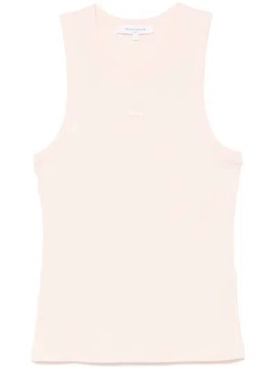 MAISON KITSUNÉ BABY FOX RIBBED TANK TOP